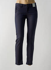 Pantalon chino bleu REIKO pour femme seconde vue