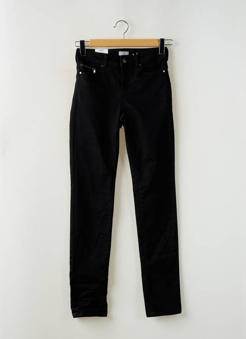 Jeans coupe slim noir C'EST BEAU LA VIE pour femme