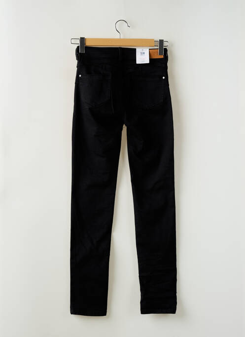 Jeans coupe slim noir C'EST BEAU LA VIE pour femme