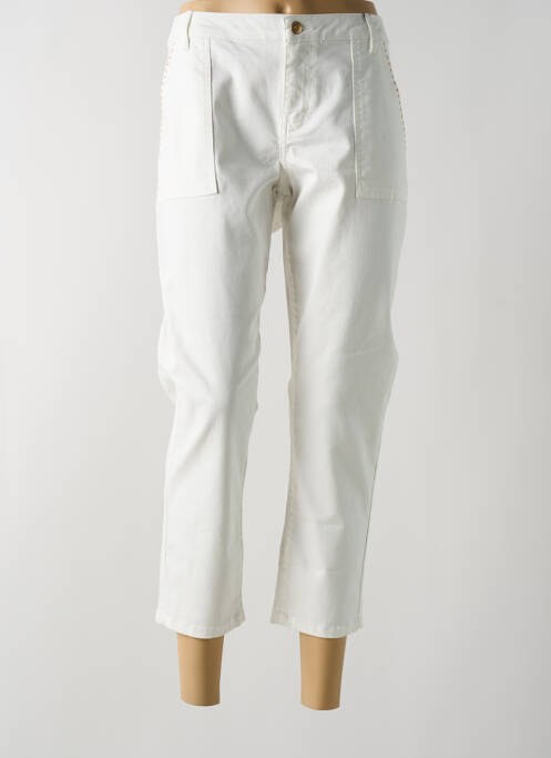 Pantalon 7/8 blanc VERO MODA pour femme