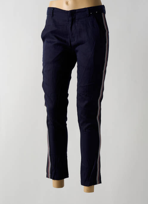 Pantalon 7/8 bleu REIKO pour femme