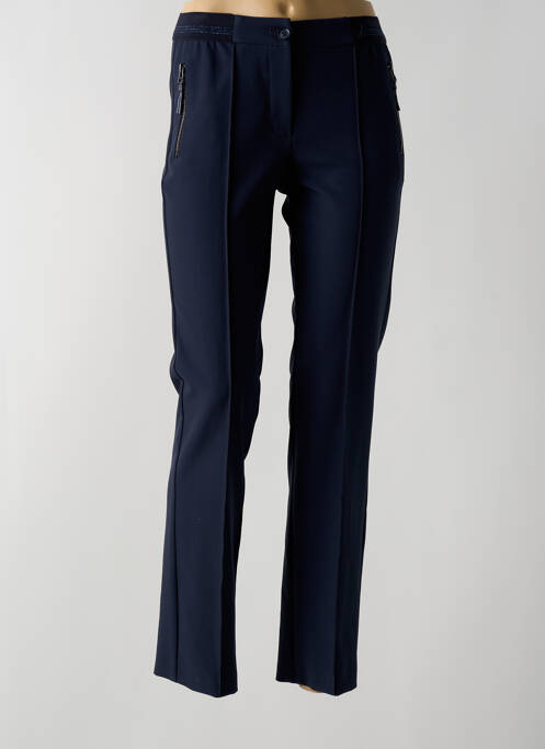 Pantalon chino bleu BETTY BARCLAY pour femme