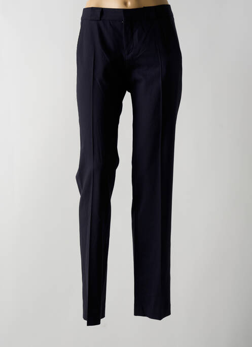 Pantalon droit bleu QUIET pour femme