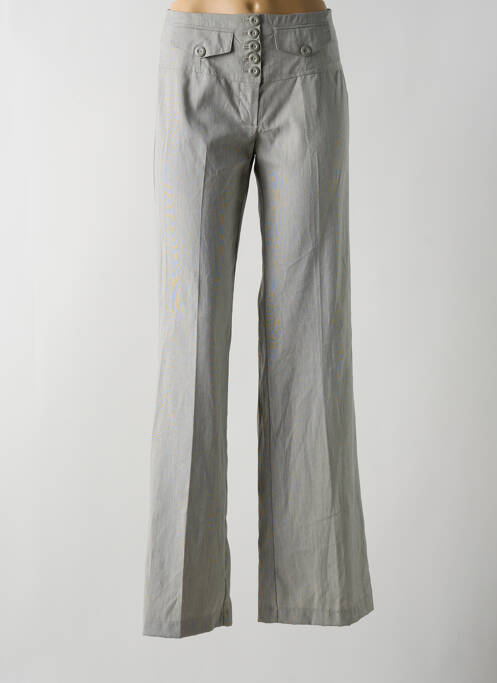 Pantalon flare gris VERO MODA pour femme