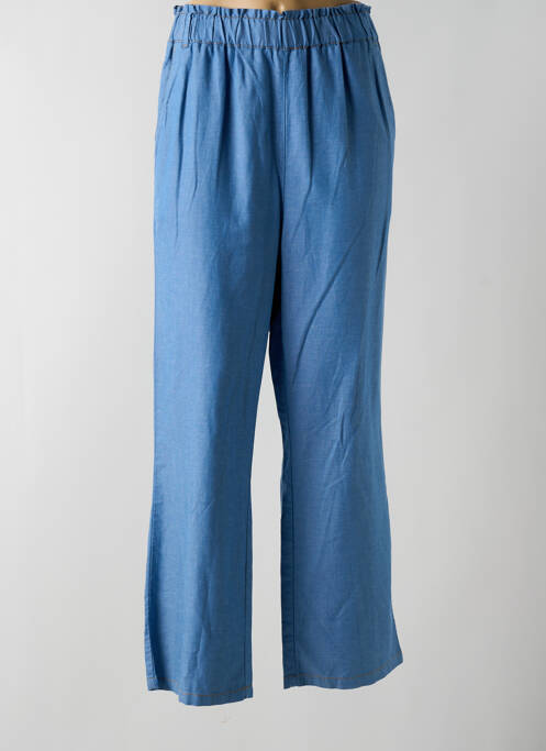 Pantalon large bleu DIANE LAURY pour femme