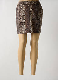 Jupe courte poches marron VERO MODA femme