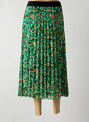 Jupe Midi Verte Doublée Femme - Taille M - Style Straight & Pencil - Occasion