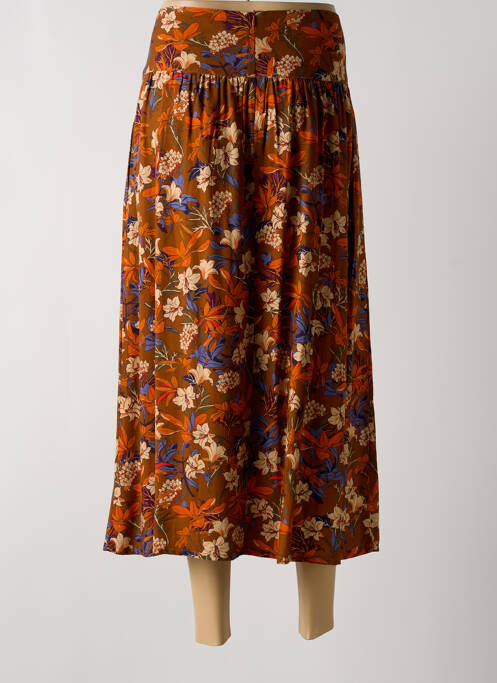 Jupe longue orange LE PETIT BAIGNEUR pour femme