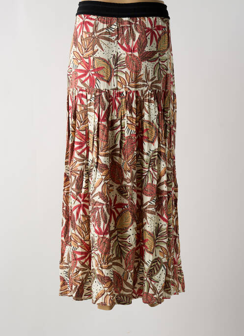 Jupe longue rose GARCIA pour femme