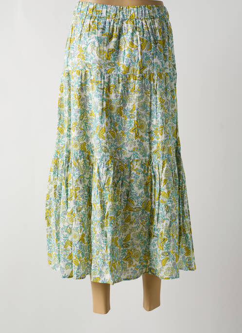 Jupe longue vert C'EST BEAU LA VIE pour femme