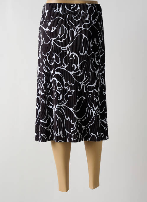 Jupe mi-longue noir STREET ONE pour femme