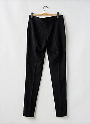Pantalon droit taille élastique taille normale noir CHIQUITA femme