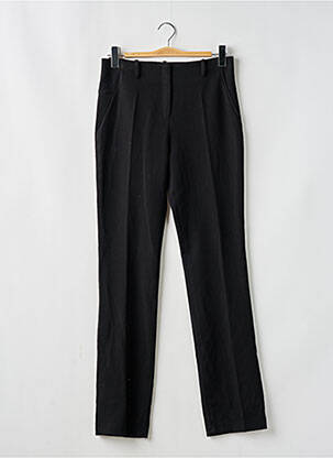 Pantalon slim taille haute taille haute noir JUS D'ORANGE femme