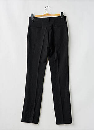 Pantalon slim taille haute taille haute noir JUS D'ORANGE femme