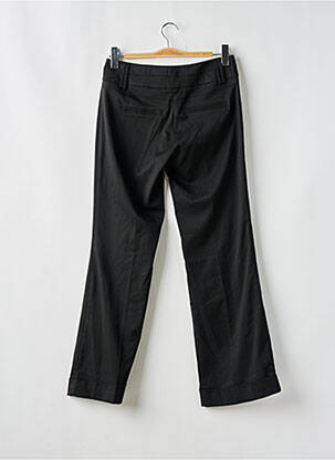 Pantalon flare fermeture zippée sous rabat avec crochet taille basse noir VERO MODA femme
