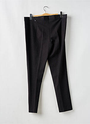 Pantalon slim taille élastique taille normale noir ELSSA femme