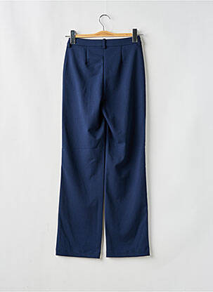 Pantalon droit taille à pinces taille normale bleu VERO MODA femme