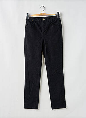 Pantalon slim taille haute taille haute noir LOLA ESPELETA femme