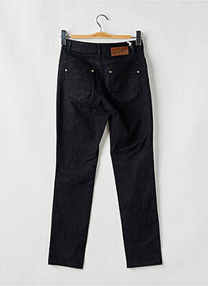 Pantalon slim taille haute taille haute noir LOLA ESPELETA femme
