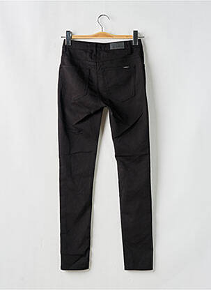 Pantalon slim taille haute taille haute noir GARCIA femme
