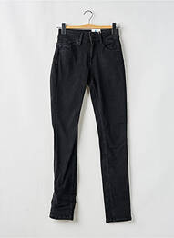 Jeans coupe slim stretch taille haute noir GARCIA femme