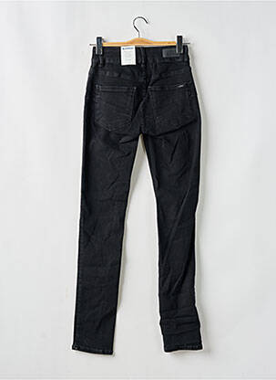 Jeans coupe slim stretch taille haute noir GARCIA femme