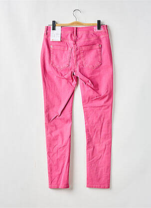 Jeans coupe slim stretch taille normale rose STREET ONE femme