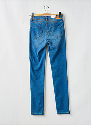 Jeans coupe slim stretch taille normale bleu C'EST BEAU LA VIE femme