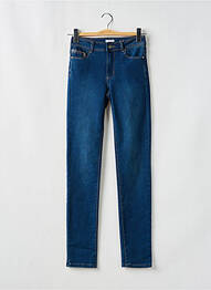 Jeans coupe slim stretch taille normale bleu C'EST BEAU LA VIE femme