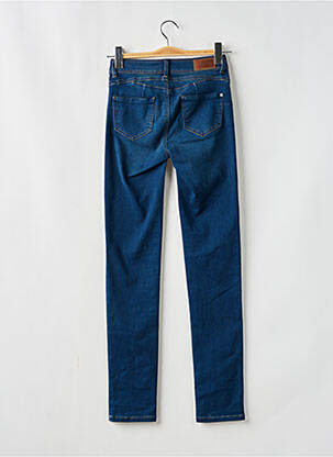 Jeans coupe slim stretch taille normale bleu C'EST BEAU LA VIE femme