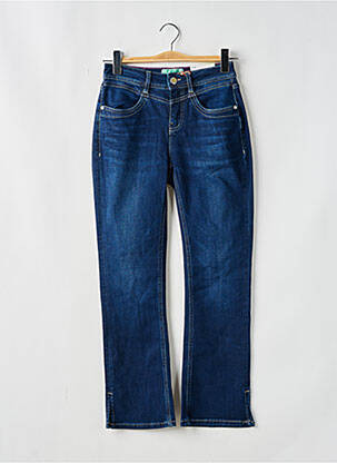 Jean coupe flare stretch taille normale bleu STREET ONE femme