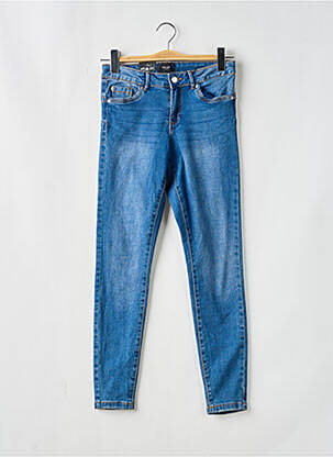 Jeans coupe slim stretch taille normale bleu VERO MODA femme