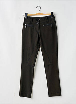 Pantalon slim taille basse taille basse noir MISS MISS BY VALENTINA femme