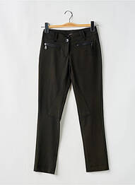 Pantalon slim taille basse taille basse noir MISS MISS BY VALENTINA femme