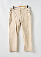 Pantalon droit beige C'EST BEAU LA VIE pour femme seconde vue