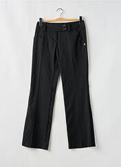 Pantalon droit noir VERO MODA pour femme seconde vue