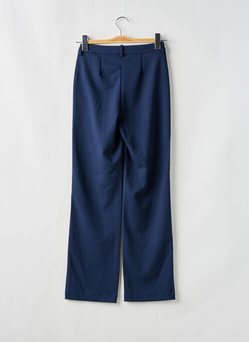 Pantalon droit taille à pinces taille normale bleu VERO MODA femme