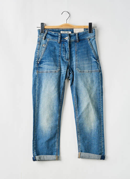 Jeans coupe slim bleu BRANDTEX pour femme