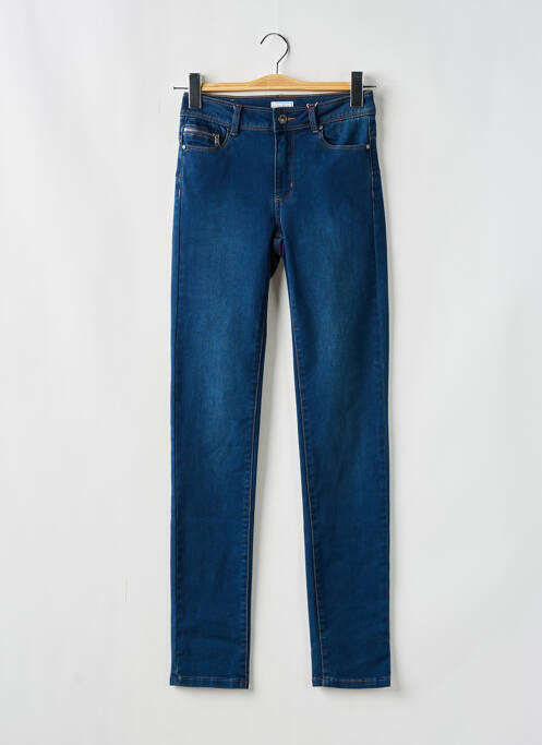 Jeans coupe slim bleu C'EST BEAU LA VIE pour femme