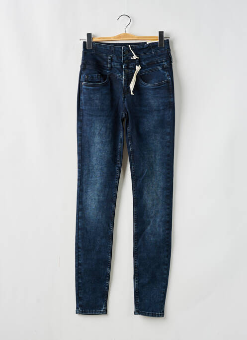 Jeans coupe slim bleu STREET ONE pour femme