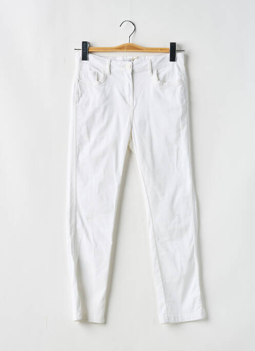 Pantalon 7/8 blanc C'EST BEAU LA VIE pour femme