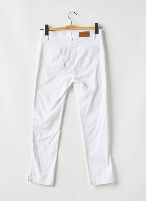Pantalon 7/8 blanc C'EST BEAU LA VIE pour femme