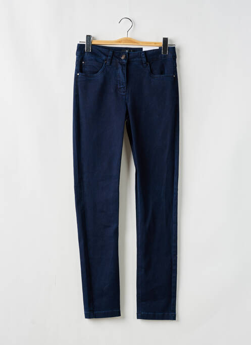 Pantalon slim bleu BRANDTEX pour femme