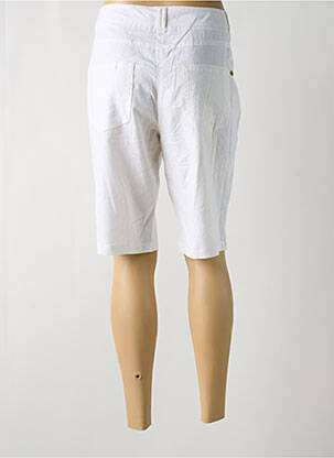 Bermuda taille haute taille haute beige ÉTYMOLOGIE femme