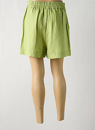 Short taille élastique taille haute vert SURKANA femme