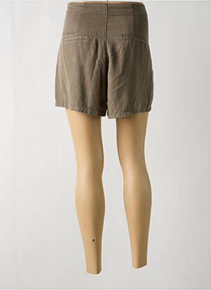 Short taille à pinces taille haute vert VERO MODA femme