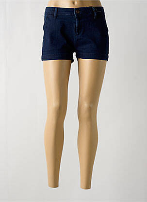 Short tissage denim taille normale bleu CIMARRON femme