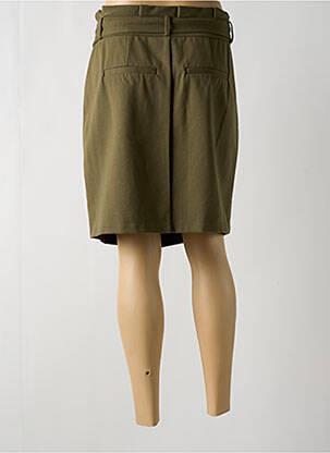 Jupe mi-longue taille haute vert VERO MODA femme