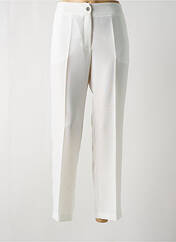 Pantalon 7/8 blanc EDAS pour femme seconde vue