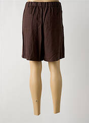 Short marron DIANE LAURY pour femme seconde vue